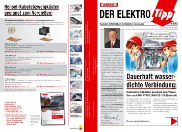 Der neue Elektro-Tipp - Hensel