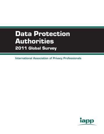 Data Protection Authorities 2011 Global Survey - International ...