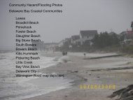Community Hazard/Flooding Photos Delaware Bay Coastal ...