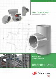 Durapipe ABS - Plastic Systems