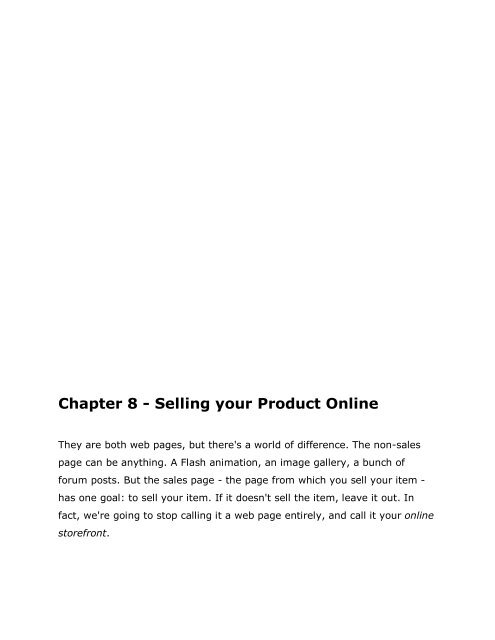 Chapter 1 - What is a Niche Market? - Are You In It To Win It