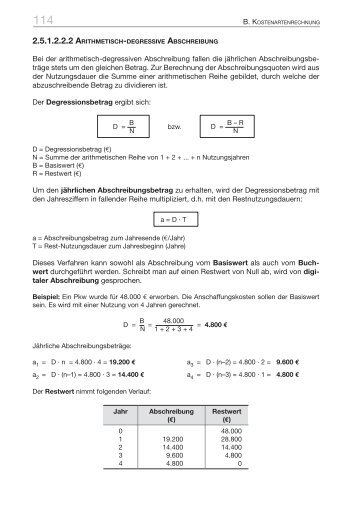 2.5.1.2.2.2 ARITHMETISCH-DEGRESSIVE ABSCHREIBUNG