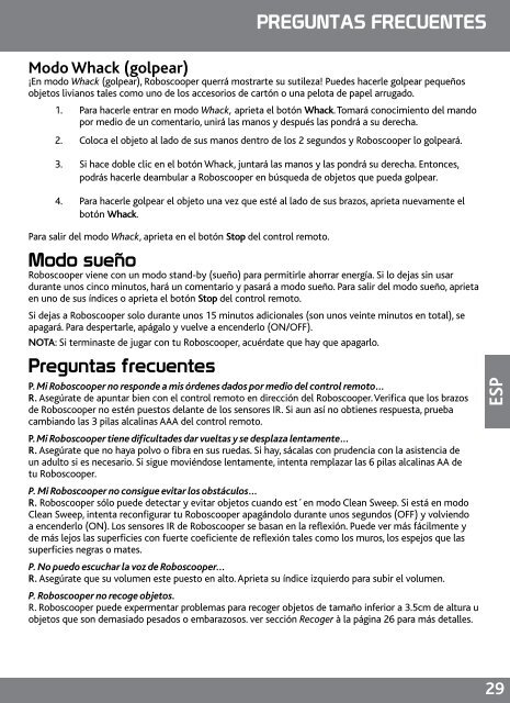 User manual Manuel d'utilisation Manual del usuario - WowWee