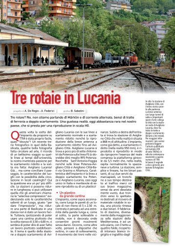 TTM 43 Tre rotaie in Lucania - Duegi Editrice