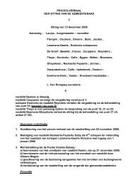 PROCES-VERBAAL DER ZITTING VAN DE ... - Groen Diest