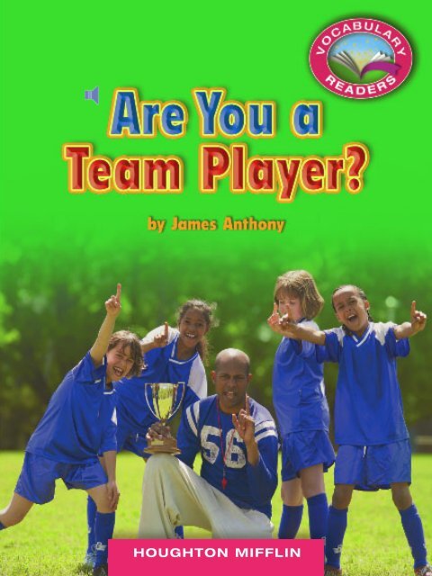 Lesson 6:Are You a Team Player?