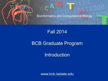 A Powerpoint Summary - Bioinformatics and Computational Biology