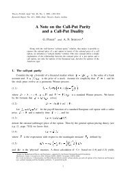 A Note on the Call-Put Parity and a Call-Put Duality