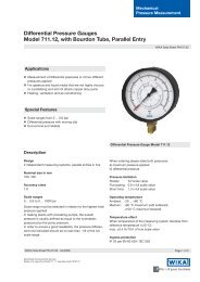 Differential Pressure Gauges Model 711.12, with Bourdon ... - sini.se