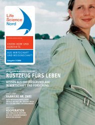 rüstzeug fürs leben wissen als erfolgsgrundlage ... - Life Science Nord