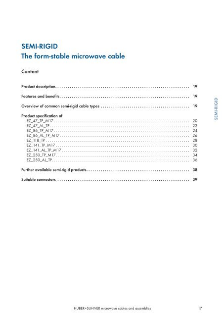 Microwave cables and assemblies - Nkt-rf.ru