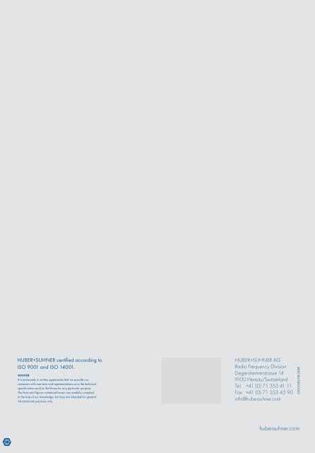 Microwave cables and assemblies - Nkt-rf.ru