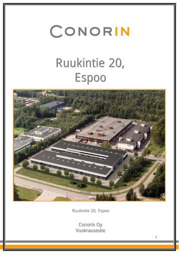 Ruukintie 20, Espoo - Toimitilat.fi