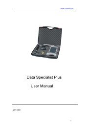 Data Specialist Plus User Manual