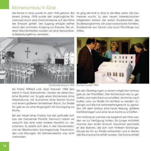 Festschrift - Evangelisch-methodistische Kirche in Graz