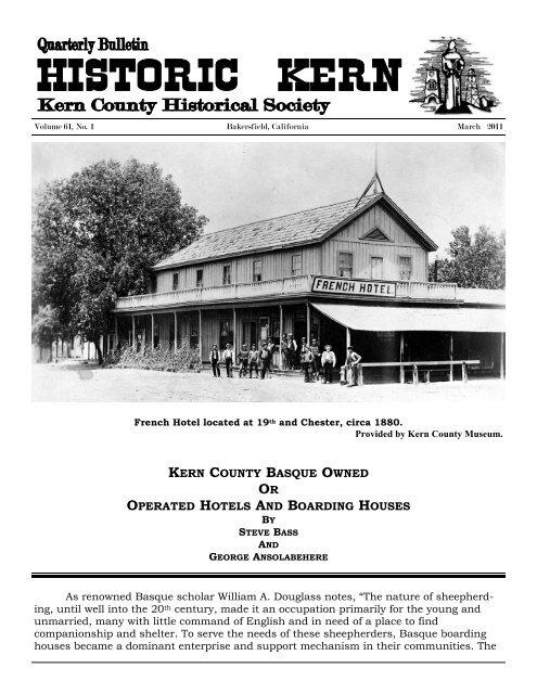 kern county basque owned operated hotels and boarding houses