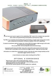 LECTOR PSU-7 eng.pub - Lector-audio.com