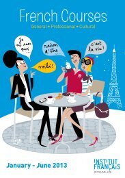 French Courses - Institut Francais