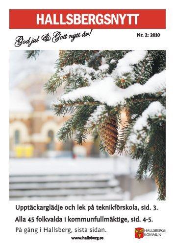 God jul & Gott nytt Ã¥r! - Hallsbergs kommun