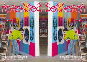 Schulbroschüre 2013/14 - Sekundarschule Aesch