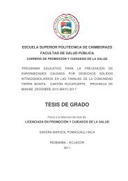 TESIS DE GRADO - DSpace ESPOCH - Escuela Superior ...