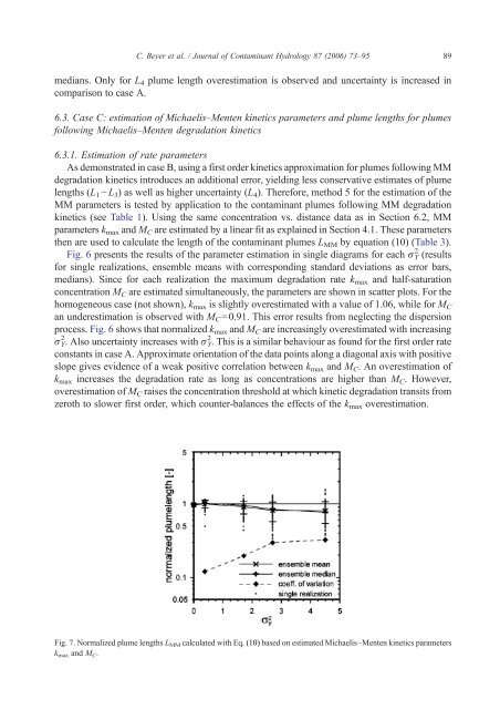 Applied numerical modeling of saturated / unsaturated flow and ...