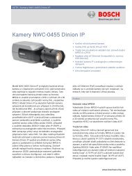 Kamery NWC-0455 Dinion IP - Bosch