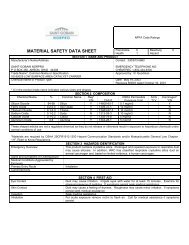 Saint-Gobain NorPro, MSDS for SS5x166 (XS69025) Silica Catalyst ...