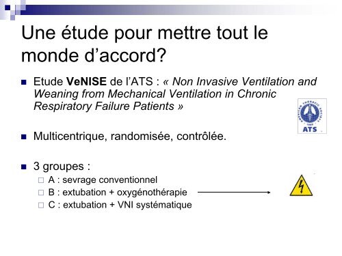 Place de la VNI en post extubation