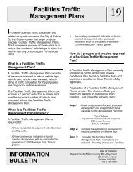 Facilities Traffic Management Plans - City of Salinas