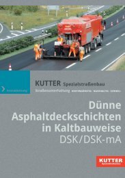 DSK - KUTTER SpezialstraÃenbau GmbH & Co. KG