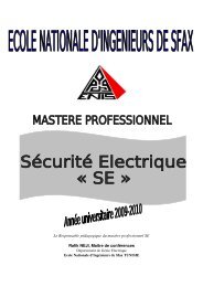 format PDF - Ecole Nationale d'ingÃ©nieurs de Sfax