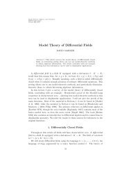 Model Theory of Differential Fields
