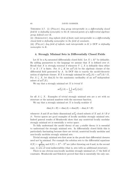 Model Theory of Differential Fields