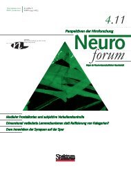 NEW! - Neurowissenschaftliche Gesellschaft eV - MDC