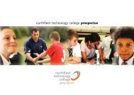 northfleet technology college prospectus