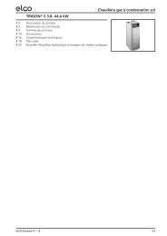 TRIGONÃ‚Â® S 3,8- 44,6 kW ChaudiÃƒÂ¨re gaz ÃƒÂ  ... - ELCO Belgium