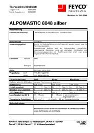 ALPOMASTIC 8048 silber - bei FEYCO