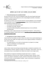 Latijn en Grieks - VVKSO - ICT-coördinatoren