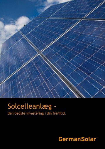 PowerLine fra GermanSolar kendetegnes ved