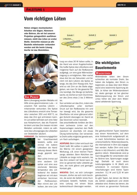 Die Reißzwecken-Technologie - KON TE XIS