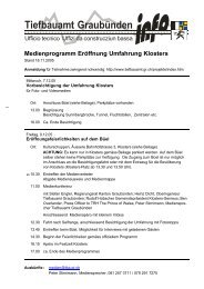 Download Medienprogramm - Tiefbauamt GraubÃ¼nden - Kanton ...