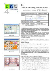 Logiciel de communication WINSIL et synthÃƒÂ¨se ... - Moteurline - APF