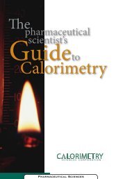 Calorimetry - Setaram