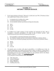 FACSÍMIL N° 8 HISTORIA Y CIENCIAS SOCIALES - Prepara la PSU