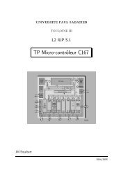 Cahier de TP micro-contrôleur C167 2004/2005 (pdf 343 Ko)