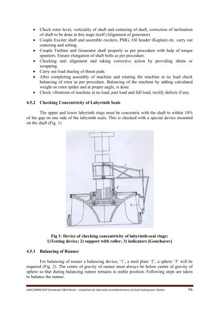 standards / manuals / guidelines for small hydro development - AHEC