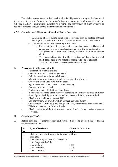 standards / manuals / guidelines for small hydro development - AHEC