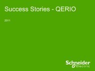 Success Stories - QERIO - Schneider Electric