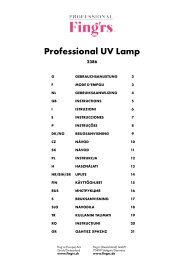 professional uv lamp - Fing'rs